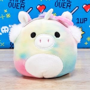Squishmallow Esmeralda the Unicorn 3.5" Clip UltraSoft Stuffed Christmas Plush